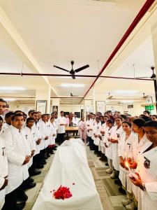 एमबीबीएस 2026 सत्र को दिलाई गई कैडवरिक शपथ