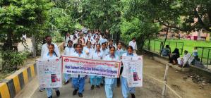 विश्व हेपेटाइटिस दिवस पर बीआरडी मेडिकल कॉलेज में जागरूकता रैली आयोजित-
गोरखपुर, 28 जुलाई 2026