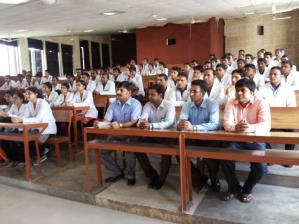 Audience at the scientific meet , held on 1st Sept 2014 at BRD Medical College, Gorakhpur