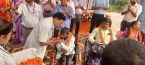 Awareness Program Organised for Divayangjan patient at BRD Medical College Gorakhpur