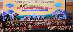 UP State Opthalmology Conference at BRD Medical College Gorakhpur 8 November 2025